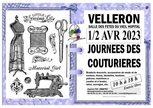 Velleron - Journees des couturieres