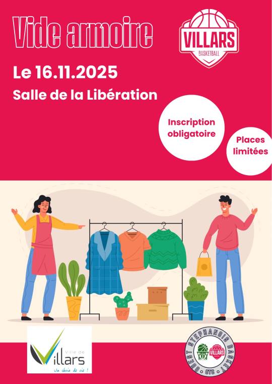 Villars - Vide armoire villars basket 2025
