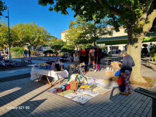 Bourg-saint-andéol - Marché aux puces