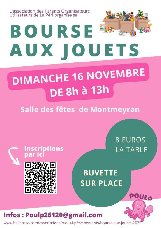 Montmeyran - Bourse aux jouets